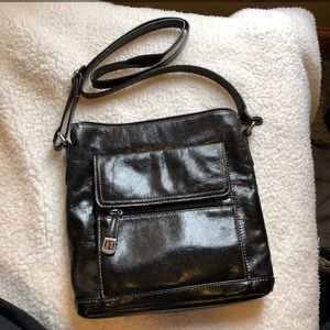 Black crossbody purse